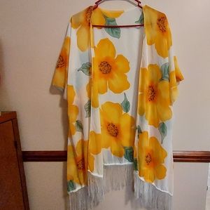 Saxx Floral Cardigan